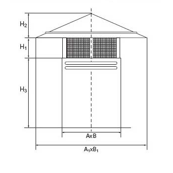 dachowa schemat